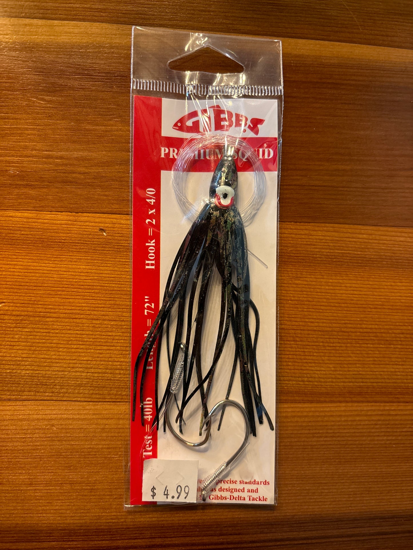 Gibbs Squid - Black Oil OL34R