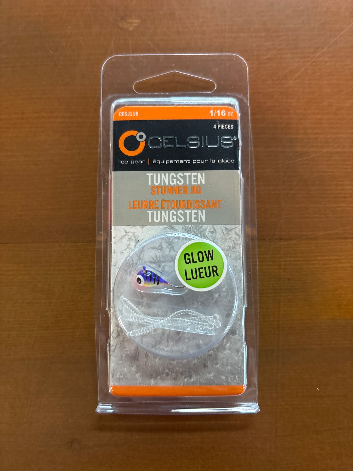 Celcius Stunner Jig 1/16oz - Glo Purple Tiger