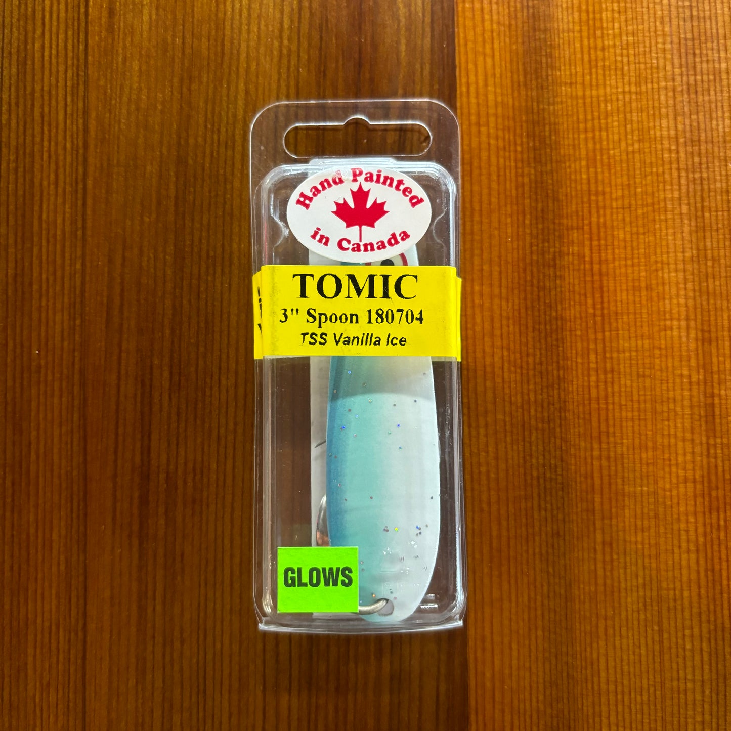 Tomic 3" Spoon - #180704 TSS Vanilla Ice