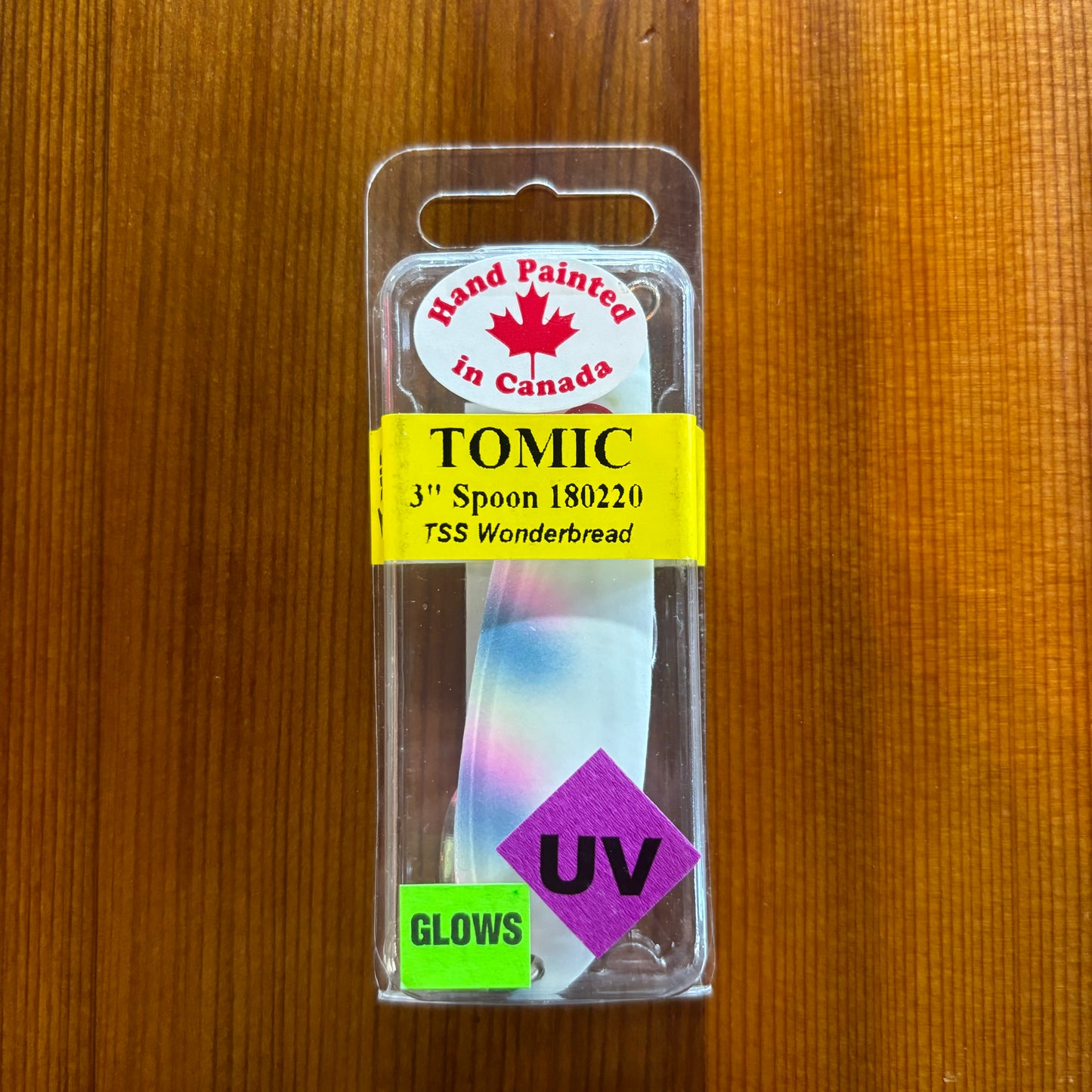 Tomic 3" Spoon - #180220 TSS Wonderbread