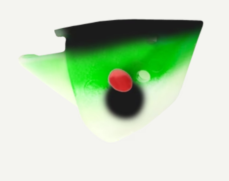 Rhys Davis Anchovy Special - Glow Green Gator