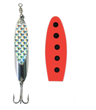Deadly Dick - Standard 1/4oz Red Black Dot