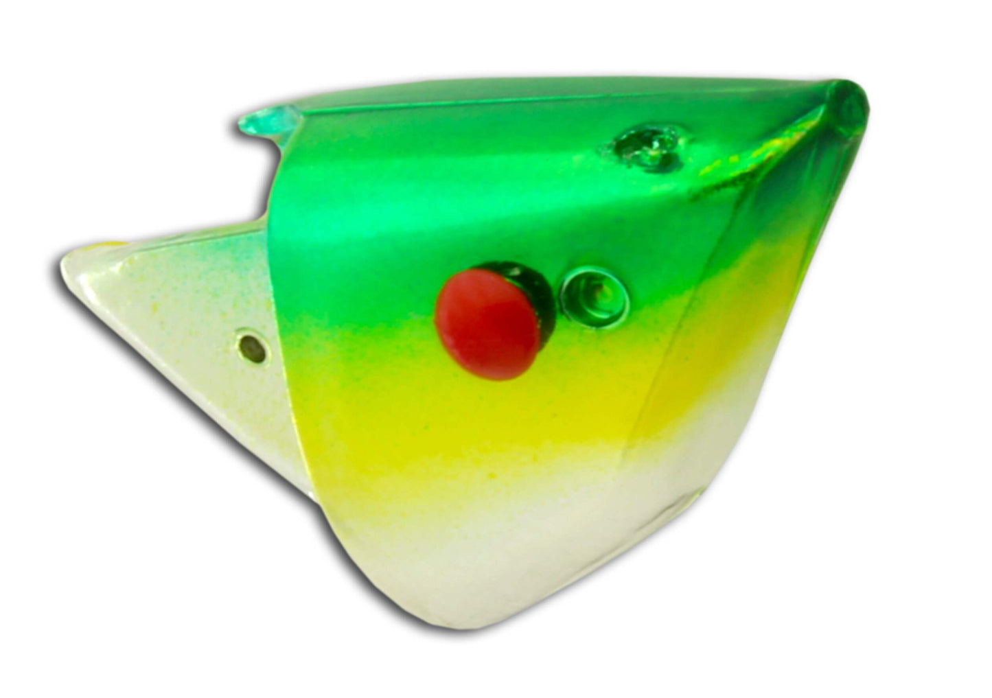 Bulletroll Rigged - Chrome Green Chartreuse (30lb test)