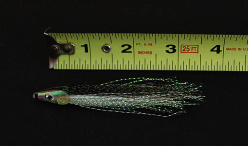 Grand Slam Bucktails 3" mini - Black