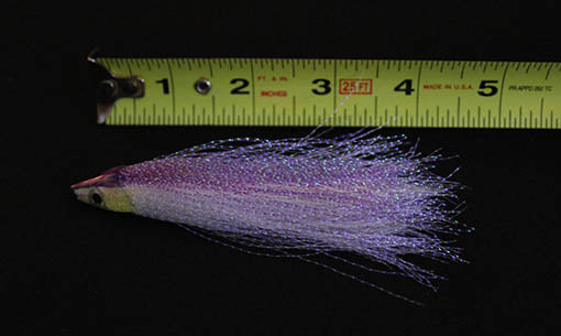 Grand Slam Bucktails 4" Herring - Purple Haze