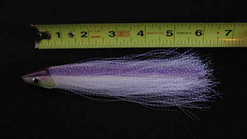 Grand Slam Bucktails 6" Magnum - Purple Haze