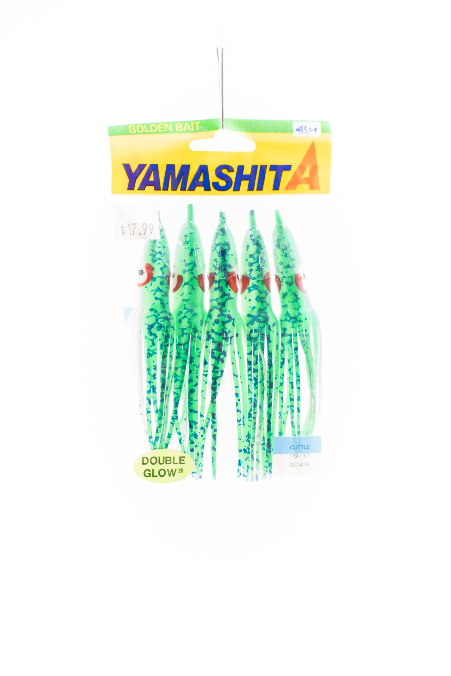 Yamashita - 5pk Cuttle Fish 3.7 Green Splatter SG142R