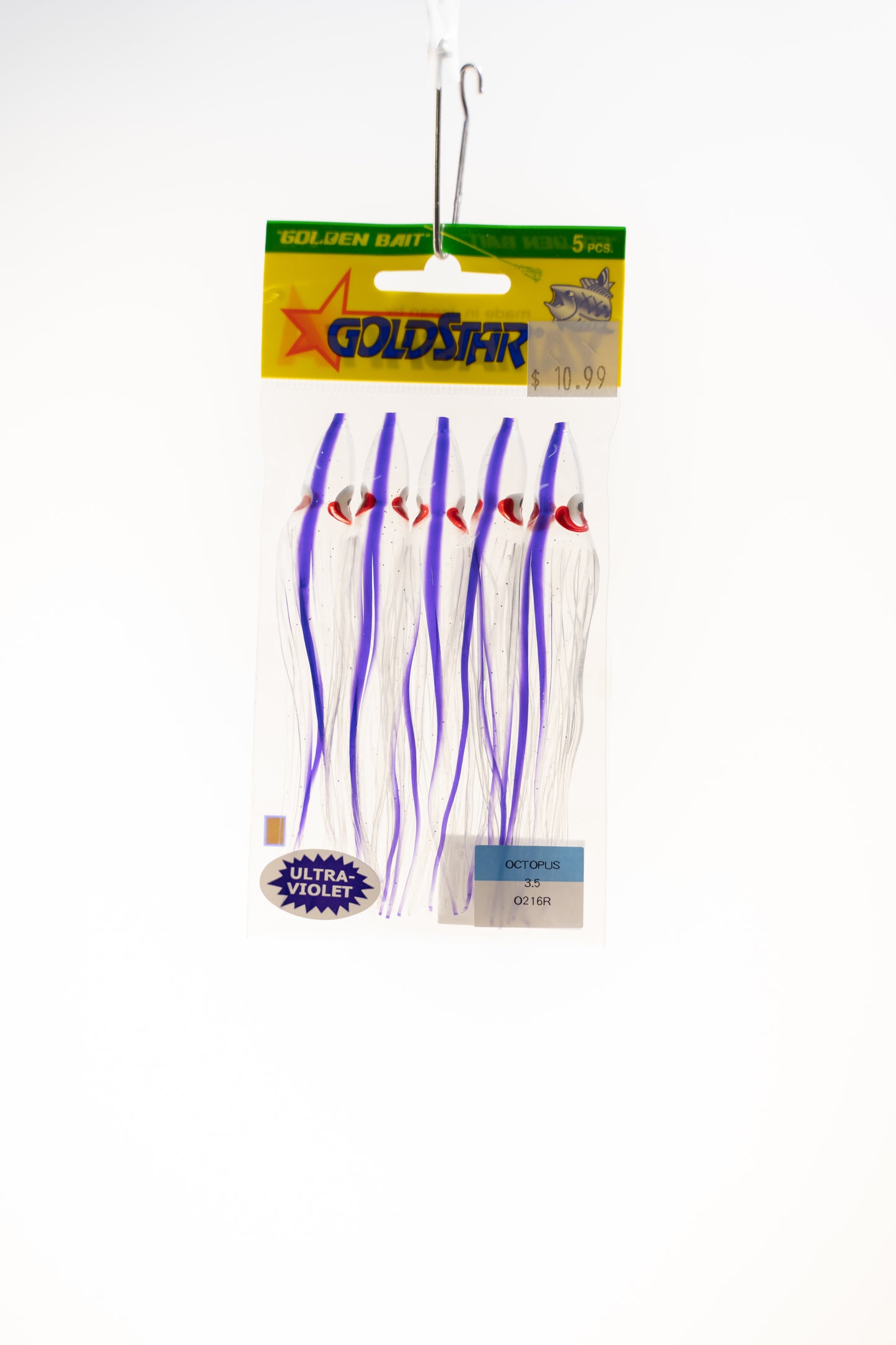 Yamashita - 5pk Octopus 3.5 Purple Haze O216R