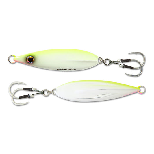 Shimano Butterfly Jig - Chartreuse/White 100g