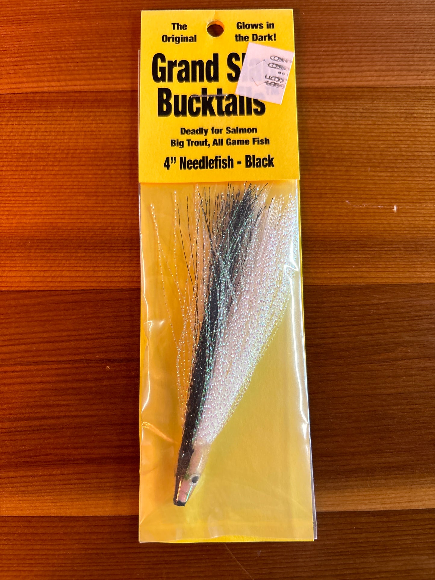 Grand Slam Bucktails 4" Needlefish - Black