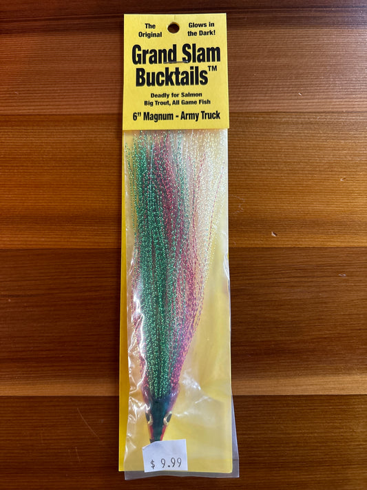 Grand Slam Bucktails 6" Magnum - Army Truck