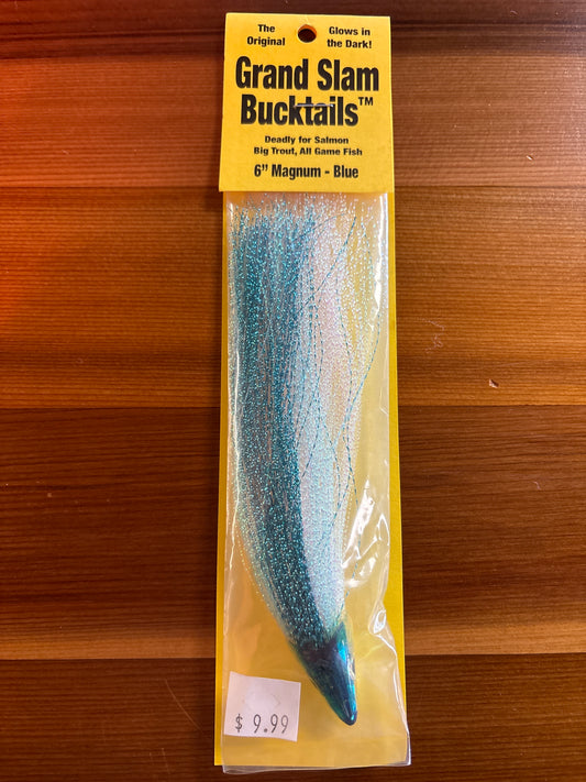 Grand Slam Bucktails 6" Magnum - Blue