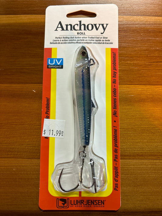 Luhr Jensen Anchovy Roll - Live Anchovy UV 3.5