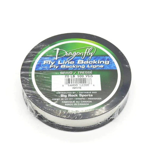 Dragonfly - Flyline Backing 30lbs 150yrd White