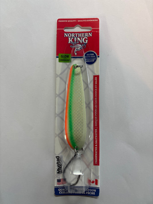 Northern King Lures -  3.75 Homeland Security Glo 14g Spoon