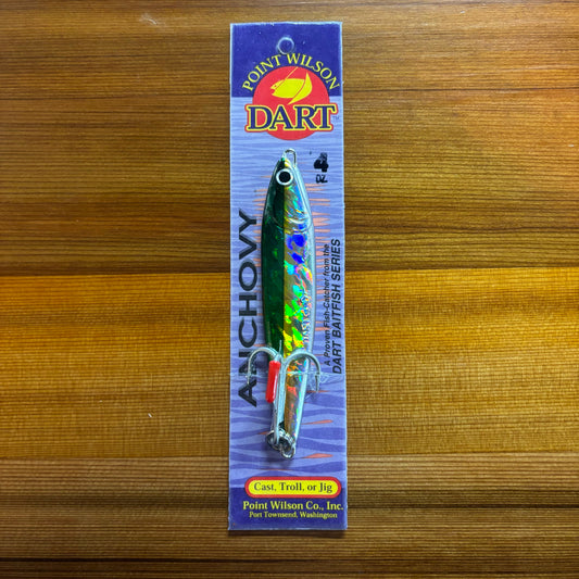 Point Wilson - Anchovy DART 4oz Green/Nickel