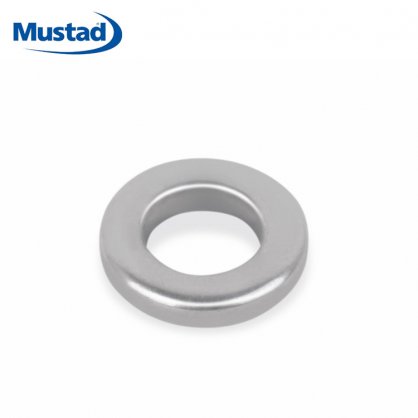 Mustad - Heavy Pressed Solid Ring Size 6 6pk 1000lb