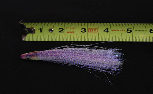 Grand Slam Bucktails 4" Needlefish - Purple Haze
