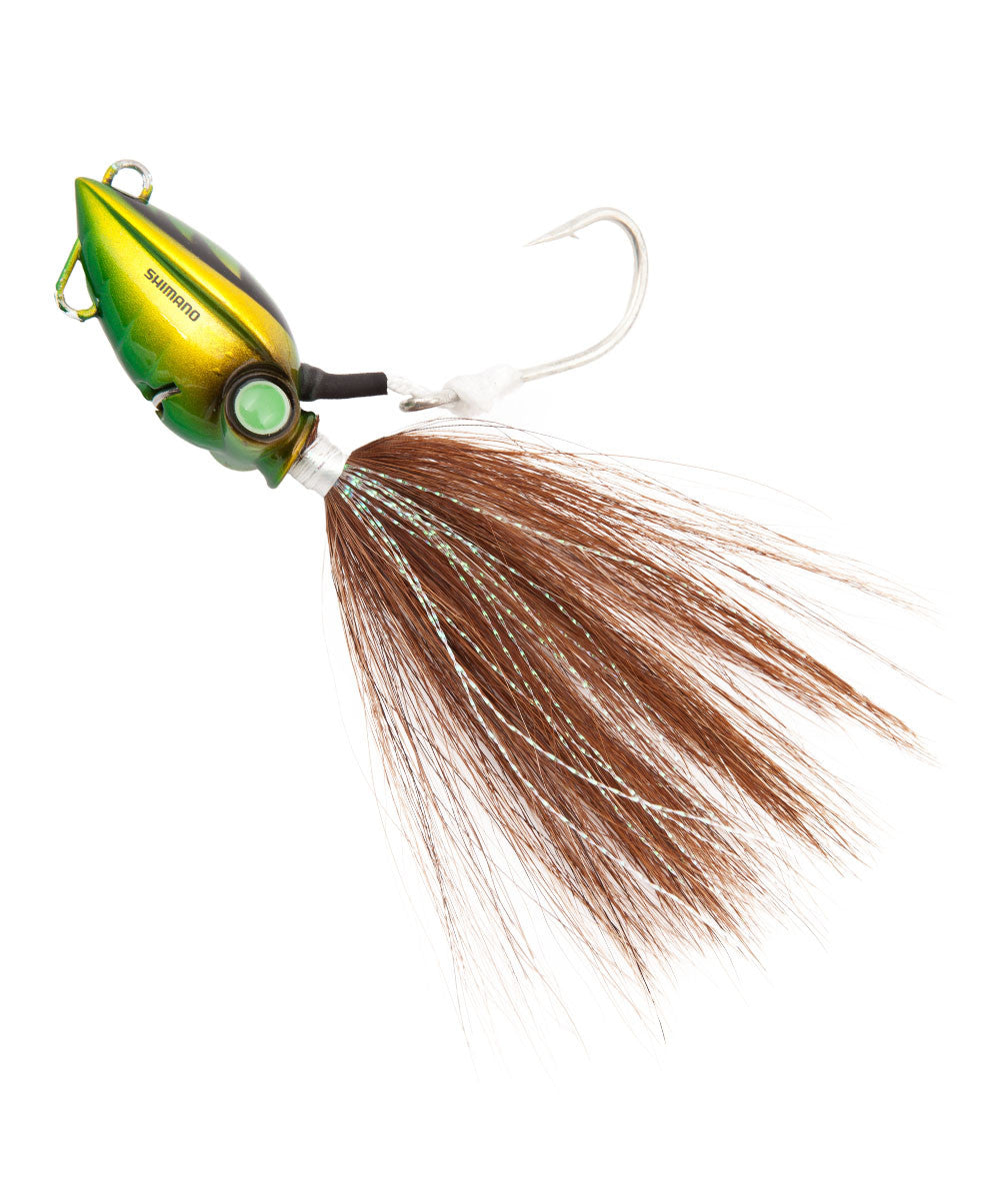 Lucanus Bucktail - Green/Gold 150